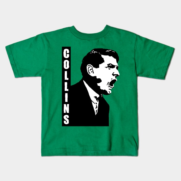 Michael Collins Kids T-Shirt by WellRed